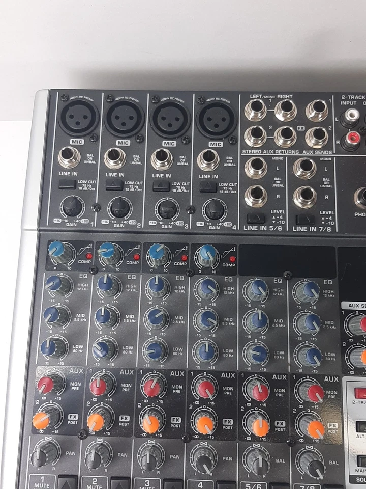 Behringer XENYX-1204USB 12-Channel USB Audio Mixer Untested - Image 3 of 4