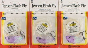 (LOT OF 3) LUHR JENSEN FLASH FLY TWINKIE RIG 2260-001-1502 CANDY UV PRPLE CO7194