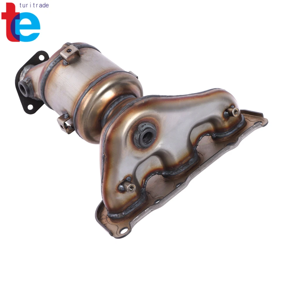 Convertidor catalítico derecho y derecho 2013-2018 para Hyundai Santa Fe 3,3 L V6 2 piezas 641590 Foto 3 de 4