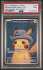2023 POKEMON SVP EN-SV BLACK STAR PROMO #085 PIKACHU WITH GREY FELT HAT PSA 9