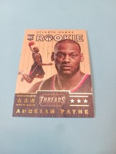 2014-15 Panini Threads #365 Adreian Payne Atlanta Hawks RC Basketball Wood