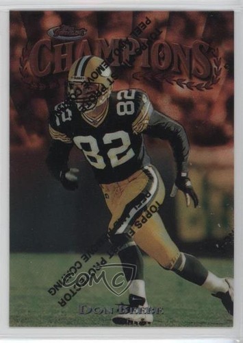 1997 Topps Finest Don Beebe #212 0a1 - Bild 1 von 3