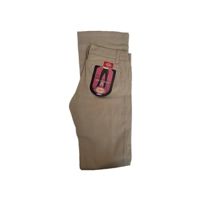 New Dickies Mid Rise Bootcut Khaki Pants Size 1 NWT The Worker 