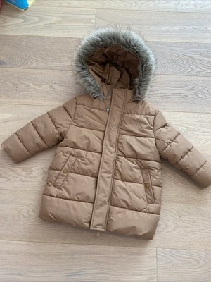 * OVS * Winterjacke Wintermantel Jacke Mantel * braun * Gr. 104 *