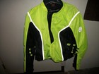 First Gear Yellow Motorcycle Jacket Gloves Mens Medium Womens XL