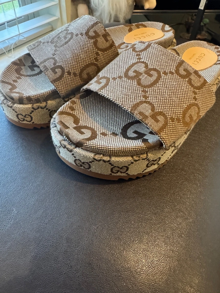 Gucci Gg Sandals In Men's Sandals & Flip Flops for sale | eBay