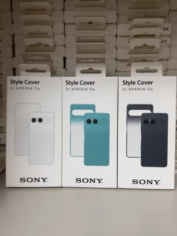 Funda estilo genuino con soporte para SONY Xperia 10 VII -XQZ-CBFE Foto 4 de 4