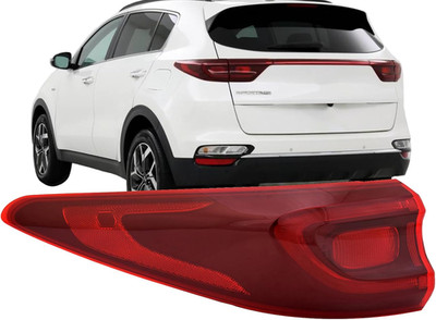 APA Replacement Outer Tail Light Rear Lamp for 2020 2021 2022 Sportage with Bulb