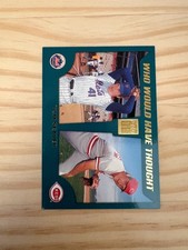 2001 Topps Traded Who Would Have Thought #WWHT3 Tom Seaver - METS / REDS