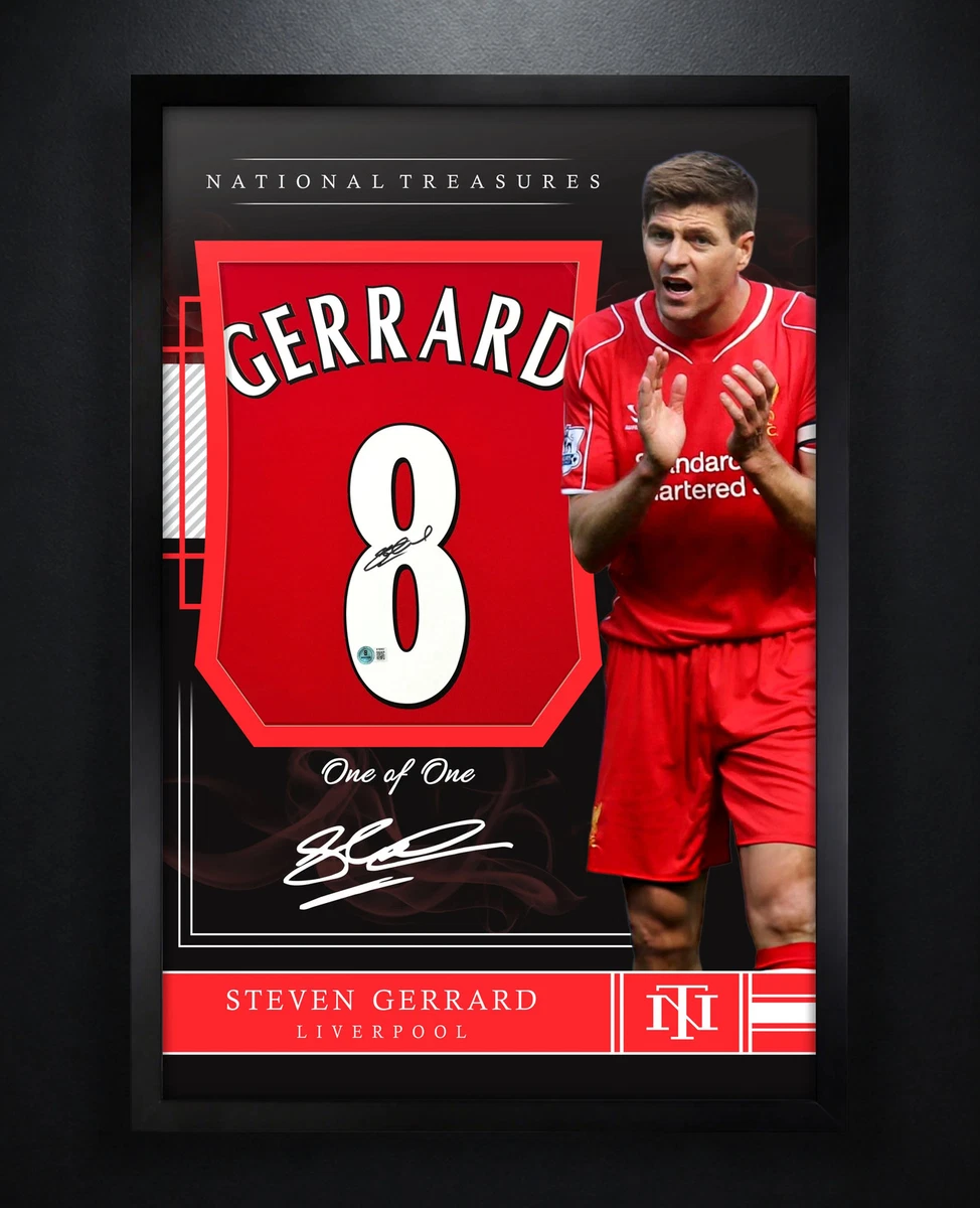 Preços baixos em Itens autografados-Steven gerrard Original Sports