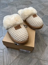 UGG WOMEN COZY SLIPPER - 1117659 CREAM Size 10