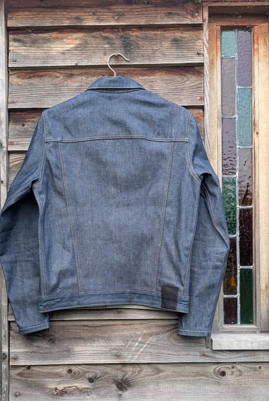 HebTroCo Lucky13 Selvedge Denim Jacket | Medium | Made in Britain - second product detail image