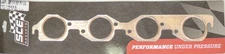 SCE Gaskets 4213 Pro Copper Header Gasket - 2.250 in Round Port- Pair