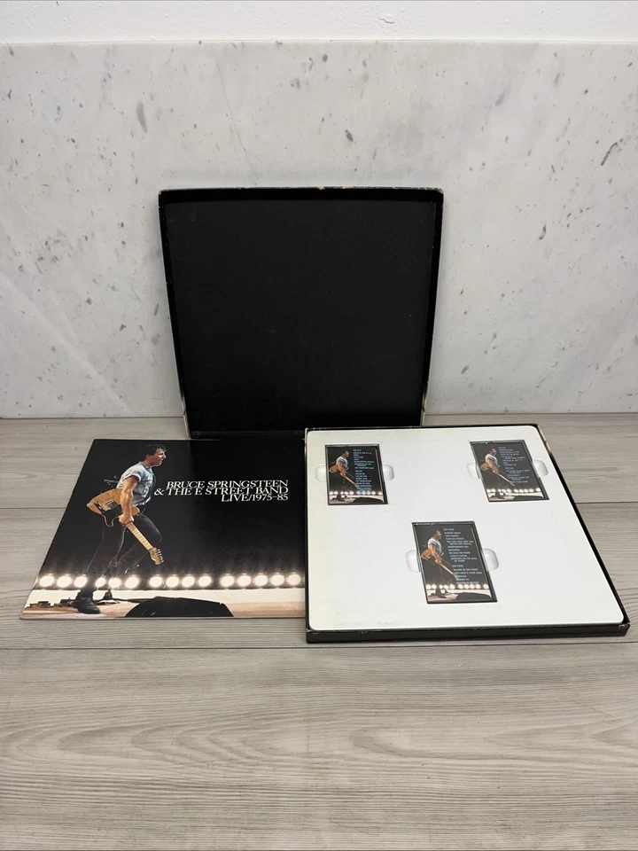 Bruce Springsteen And The E-Street Band, Live 1975-85 Box Set, 3 Cassette Tapes - Image 3 of 4
