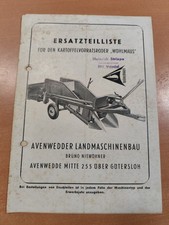W&uuml;hlmaus Kartoffelvorratsroder Ersatzteilliste 16