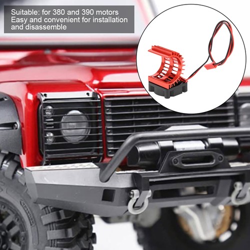 RED Heat Sink Upgrade Accessory For 380/390 Motor 1/16 RC Car Boat ModeL WP - Picture 12 of 20