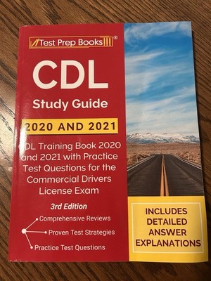 Test Prep Books CDL Study Guide 2020-2021 3rd Edition Paperback English
