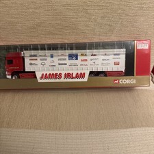 Corgi 1/64 Scale Diecast CC87003 - Leyland Daf 95 Curtainside - James Irlam