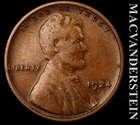 1924-S Lincoln Wheat Cent - Scarce  Extra Fine  Semi-key  Better Date  #L4634
