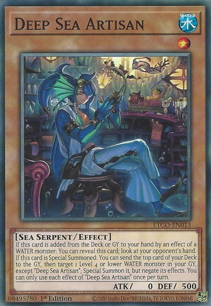 Deep Sea Artisan ETCO-EN013 Common / Short Print 1st Edition NM