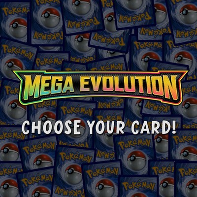 Mega Evolution Pokemon Cards Normal,Reverse Holo ,EX Master Set Singles You Pick