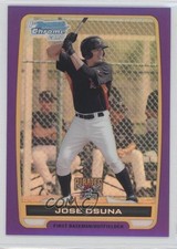 2012 Bowman Chrome Prospects Retail Purple Refractor /199 Jose Osuna #BCP21 0p8