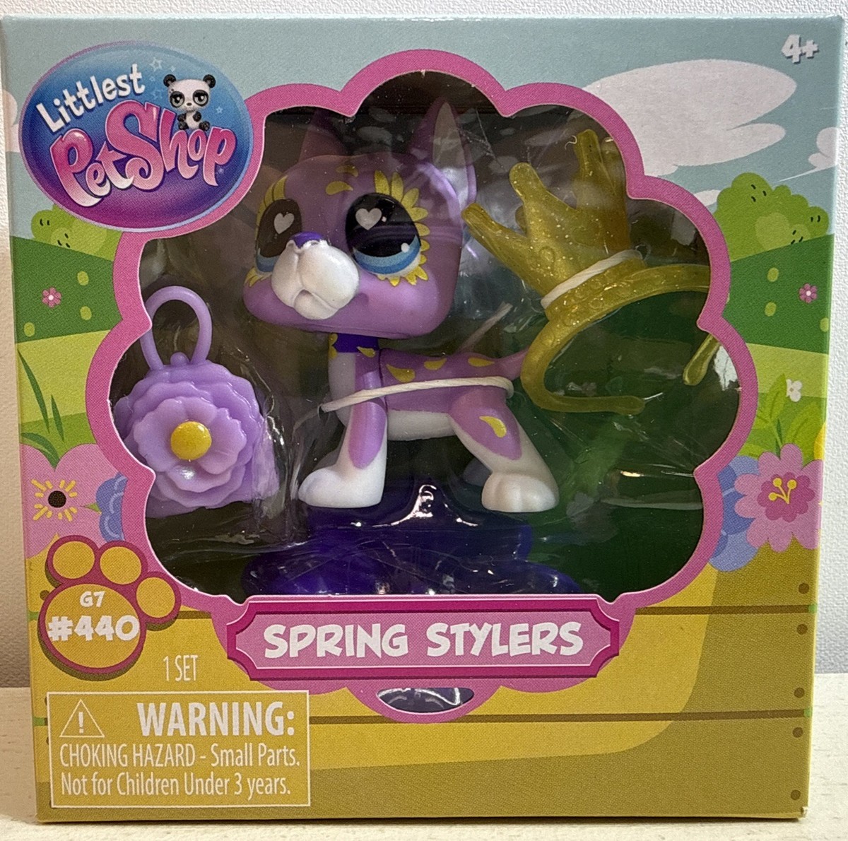Littlest Pet Shop “SPRING STYLERS” G7 #440 GREAT DANE Series 5 NEW