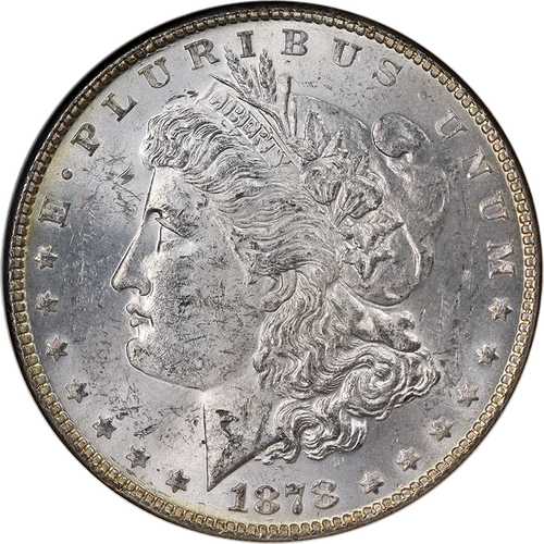 1878-P 7TF Rev 78 Morgan Silver Dollar NGC MS62 Great Eye Appeal Nice Strike