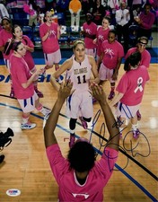 Elena Delle Donne Signed Autographed 11X14 Photo WNBA Mystics PSA X40266