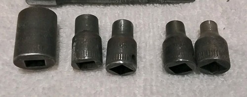 SET 8 PEZZI PRESA DI AZIONAMENTO A SCATTO 1/4" "VINTAGE" 🇺🇸 - Foto 3 di 7