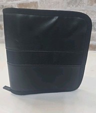 Case Logic 28 Capacity CD DVD Wallet   Black Travel Storage Binder   14 Sleeves