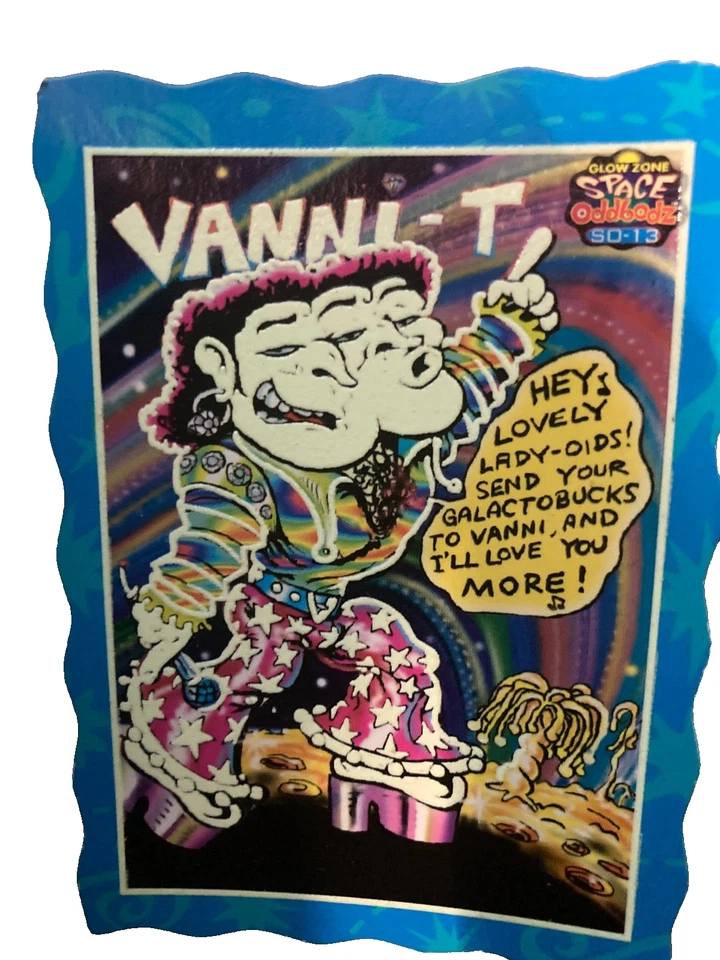 Oddbodz Space Series 23 Motion Cards 1996 Lenticular Set – Australian 90s - Imagem 2 de 4