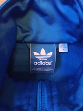 Adidas Firebird Jacke blau rot Retro Originals Vintage blue red Sz. M/L