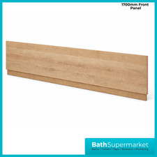 Oak Effect Bath Panel Waterproof Front 1700 1800 End 700 800 Adjustable Height
