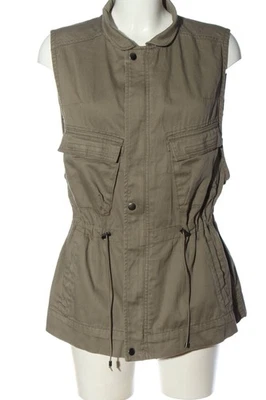 CLUB MONACO Gilet en jean Dames Gilet T EU 36 brun style décontracté - Photo 1/4
