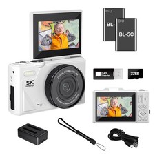 WGM Point and Shoot Digital Cameras Portable Camera FHD 64MP 4K Digital Camer...