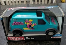 Vintage New Old Stock Tonka Metal Street Thrasher Mini Van With Box 