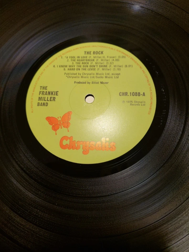 UNUSED Frankie Miller  HIGHLIFE, THE ROCK UK ' 1974 UND 1975 SLEEVE =NM VINYL =M - Bild 4 von 4