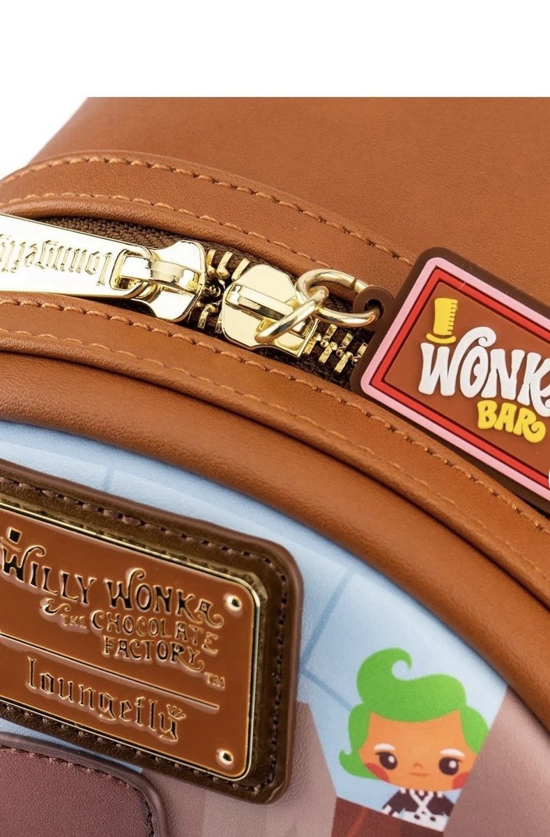NWT Willy wonka & The Chocolate Factory Loungefly 50th Anniversary Mini Backpack Loungefly | Bags | Loungefly Willy Wonka And The Chocolate  main image 2