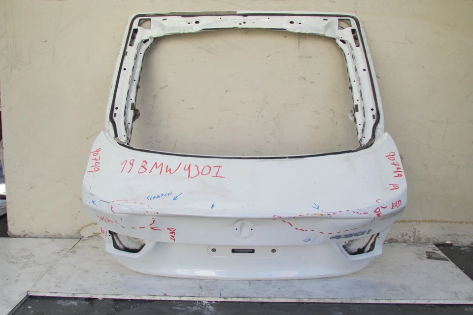 BMW 430i 440i 428i 2015-2020 435i F36 gran cupé puerta levadiza trasera escotilla tapa maletero Foto 2 de 4