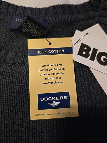 Dockers big and tall Mens sweatshirt large. NWT - Picture 6 of 19