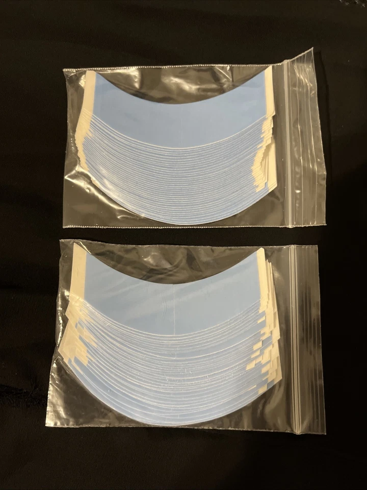 WALKER TAPE CC CONTOUR TAPE BLUE LINER DOUBLE SIDED- 72 PCS LACE WIGS HAIRPIECE. - Image 2 of 4