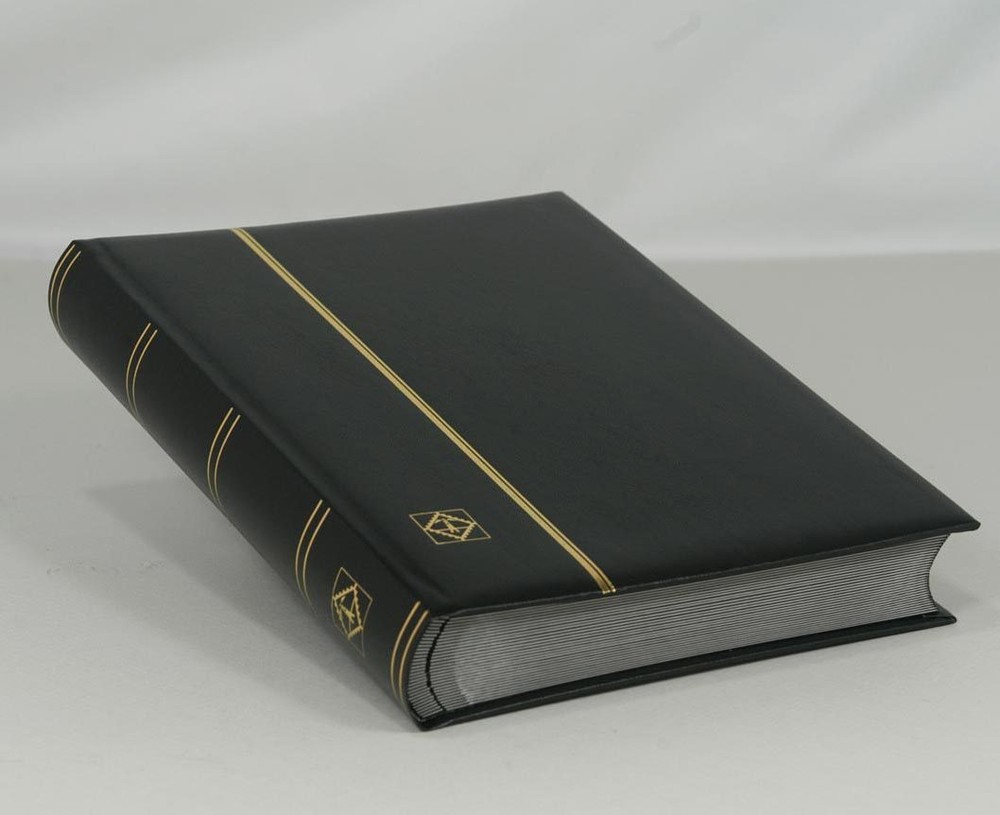 Lighthouse Leatherette Stockbook Comfort S64  Black (LSP4/32) - Free Shipping
