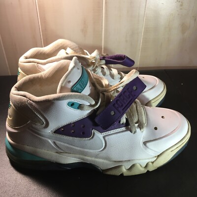 NIKE AIR FORCE MAX ULTRAVIOLET 555105-101 Mens Size 10 Charles Barkley 2013