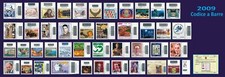 ITALIA 2009 Serie Codice a Barre con Natale Laico nuovi**