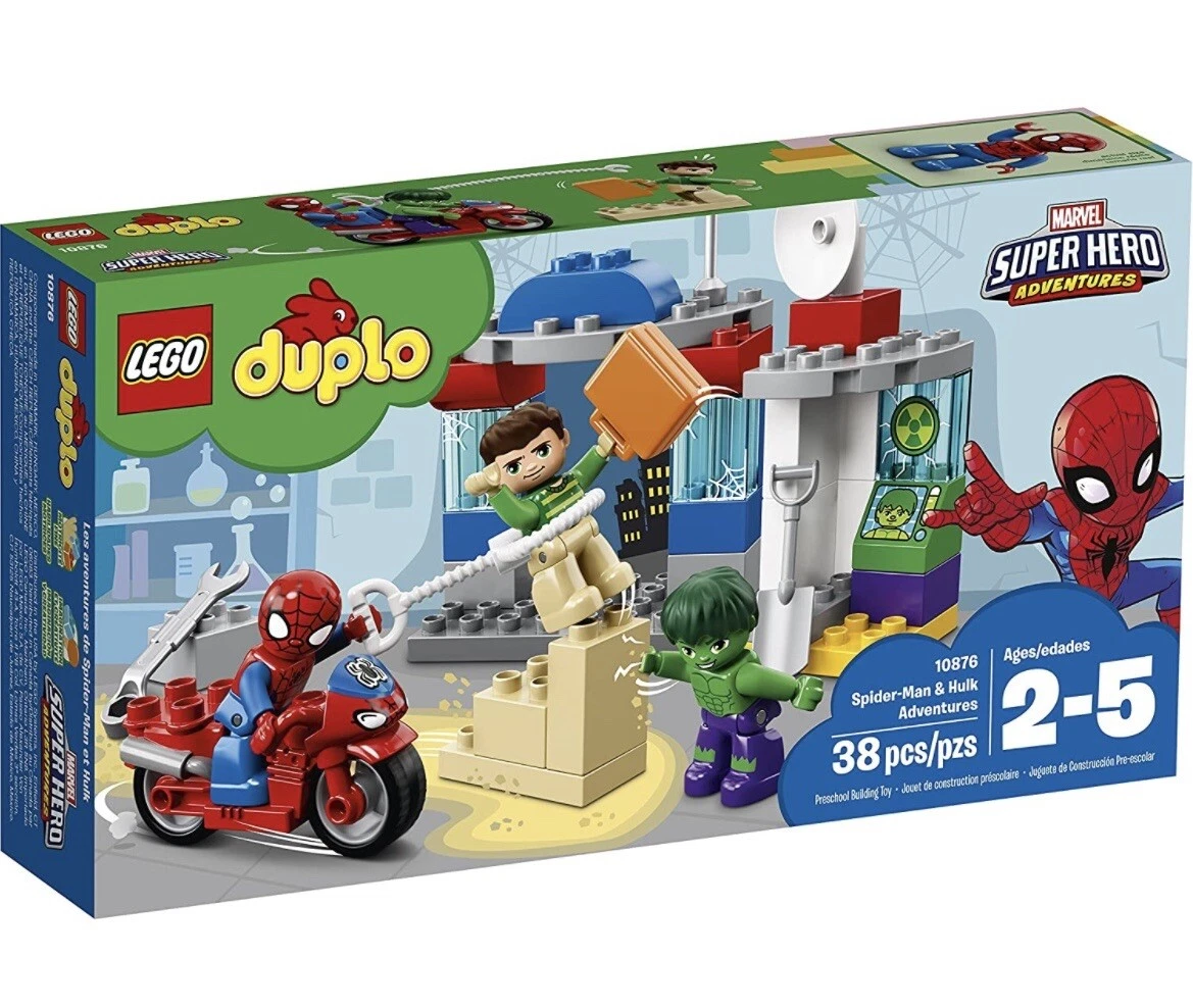 LEGO DUPLO Marvel Spider Man and Hulk Adventures 10876 eBay