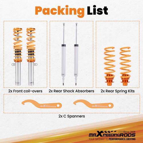 Street Coilover Suspension Kit For BMW 3 Series E91 E92 E93 318i 320i 2005-2013 - Picture 4 of 12