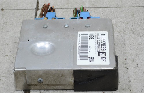 OPEL Tigra A 1995 1,4 66KW 90PS Motor Steuergerät 16227839 #133548-H252