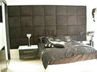 EXCELLENT RIO CHENILLE HEADBOARD UPHOLSTERED WALL PANEL CHOOSE COLOUR SIZE