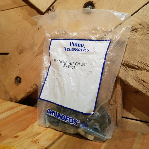 Grundfos Flange Set 3/4" Cast Iron 519601 NPT Swanky Barn - Picture 5 of 12